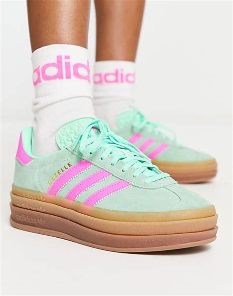 Adidas originals gazelle bold sneakers